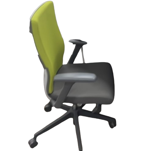 green chair
