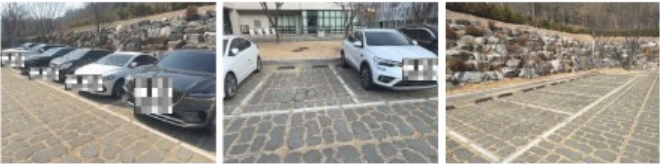 Parking Lot example frames